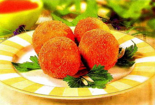 Фото блюда: Крокеты из моркови и изюма